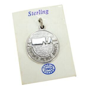 Vintage Sterling Silver Rocher Percé Rock Charm by BMCo – New on Card